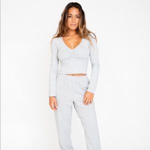 Skatie Johnny Top in Heather